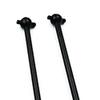 4Pcs Metal Dog Bone Drive Shaft for Wltoys 144001 124019 124018 RC Car Upgrades Parts Accessories (Color : Black) view 4