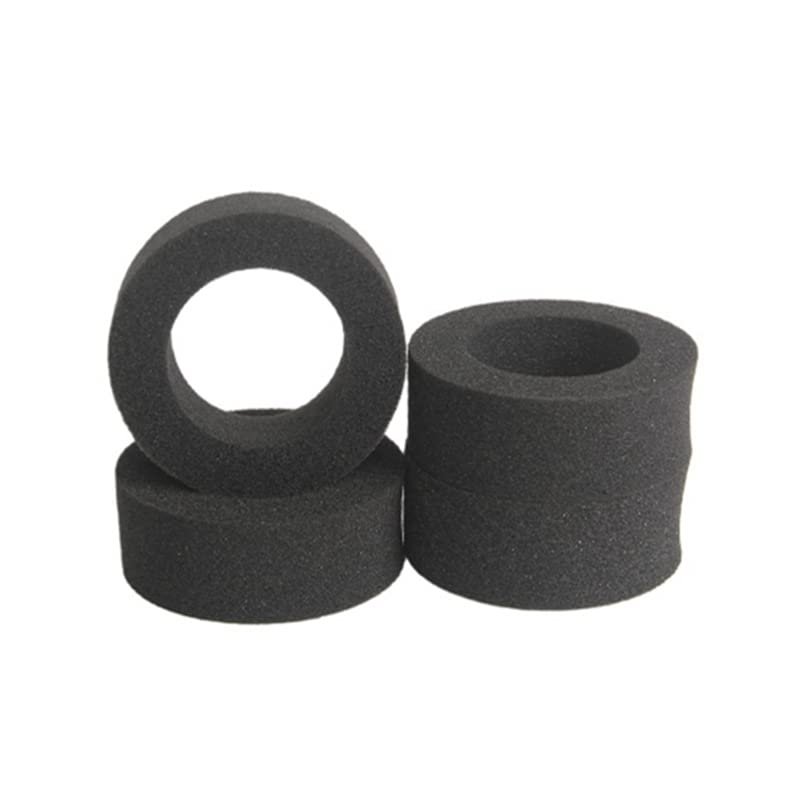 BAIJAC 4Pcs Tire Soft Sponge Foam for MN86K MN86KS MN86 MN86S MN-86K MN-86KS MN G500 RC Crawler Car Upgrade Parts Accessories (Color : Black)