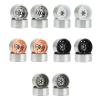4PCS Rally 1.9 Metal Beadlock Wheel Hub Rim for 1/10 RC Crawler Axial SCX10 90046 AXI03007 Traxxas TRX4 RC4WD D90 ( Color : Black ) view 2