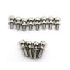 BAIJAC 12Pcs Metal M3 Hex Ball Head Screws for Wltoys 144001 144002 124016 124017 124018 124019 RC Car Spare Parts Accessories ( Color : Silver ) view 1