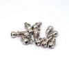 BAIJAC 12Pcs Metal M3 Hex Ball Head Screws for Wltoys 144001 144002 124016 124017 124018 124019 RC Car Spare Parts Accessories ( Color : Silver ) view 2