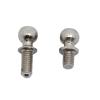 BAIJAC 12Pcs Metal M3 Hex Ball Head Screws for Wltoys 144001 144002 124016 124017 124018 124019 RC Car Spare Parts Accessories ( Color : Silver ) view 4