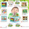 Vomocent Wooden Activity Cube for 1 Year Old Kids, Educational Learning Bead Maze for Toddler Age 1-3, Developmental Montessori Toys for 12-36 Months Boys Girls Gift view 4