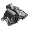 2Pcs Aluminum Front and Rear Gear Box Set for WLtoys 1/18 RC Car A959 A959B A969 A969-B A979 K929 Upgrade Parts ( Color : Black ) view 3