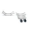 2 Pair Steel Shock Absorber Leaf Springs Suspension for WPL D12 B14 B24 B16 B36 RC Truck Car Upgrade Parts Accessories view 1
