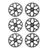 BAIJAC 6Pcs Main Gear for WLtoys V911S V977 V988 V930 V966 XK K110 RC Helicopter Airplane Drone Spare Parts Accessories (Color : Black) view 1