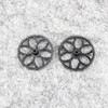 BAIJAC 6Pcs Main Gear for WLtoys V911S V977 V988 V930 V966 XK K110 RC Helicopter Airplane Drone Spare Parts Accessories (Color : Black) view 2
