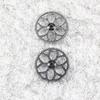 BAIJAC 6Pcs Main Gear for WLtoys V911S V977 V988 V930 V966 XK K110 RC Helicopter Airplane Drone Spare Parts Accessories (Color : Black) view 3
