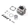 4 Bolt 32Cc Engine Cylinder Kit for Rovan Cy Zenoah Engine for 1/5 Hpi Km Rv Baja 5B 5T 5Sc Losi Rc Car Parts ( Color : Silver ) view 2