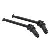 2 Pcs Front Drive Shaft Dogbone 45-ZJ01 for XLH Xinlehong 9145 Hosim 9145 1/20 Monster Truck RC Car Spare Parts (Color : Black) view 2