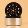 BAIJAC 4PCS Rally 1.9 Metal Beadlock Wheel Hub Rim for 1/10 RC Crawler Axial SCX10 90046 AXI03007 Traxxas TRX4 RC4WD D90 ( Color : Copper ) view 3