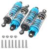 4Pack Vgoohobby 144001 Shock Absorber Damper Suspension Shocks Upgrade Parts Compatible with WLtoys 144001 124018 124019 1/14 RC Car Buggy (Blue) view 2