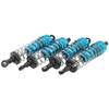 4Pack Vgoohobby 144001 Shock Absorber Damper Suspension Shocks Upgrade Parts Compatible with WLtoys 144001 124018 124019 1/14 RC Car Buggy (Blue) view 3