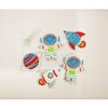 30 Stickers - EVA Foam - Astronaut - Glitter view 1
