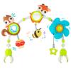 Lynncare Adjustable Arch Bassinet Toys for Infant & Toddlers, Stroller Arch, Baby Crib Toys with Fascinating Hanging for Stimulating Babys Senses and Developing Motor Skills view 1