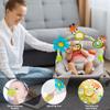 Lynncare Adjustable Arch Bassinet Toys for Infant & Toddlers, Stroller Arch, Baby Crib Toys with Fascinating Hanging for Stimulating Babys Senses and Developing Motor Skills view 4