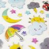3D Stickers - Weather - Glitter view 1
