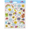 3D Stickers - Weather - Glitter view 2