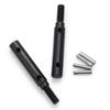 Hard Steel Front Rear Portal Stub Axle Drive Gear Shaft for 1/10 RC Crawler TRAXXAS TRX4 TRX-4 TRX6 Portal Axle,4Pcs (Color : 4PCS) view 2