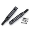 Hard Steel Front Rear Portal Stub Axle Drive Gear Shaft for 1/10 RC Crawler TRAXXAS TRX4 TRX-4 TRX6 Portal Axle,4Pcs (Color : 4PCS) view 3