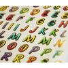 63 Stickers - Multicolored Alphabet - Glossy - 1,8 cm view 1