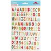 102 Stickers - Alphabet & Numbers - Natural Color view 2