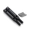 Hard Steel Front Rear Portal Stub Axle Drive Gear Shaft for 1/10 RC Crawler TRAXXAS TRX4 TRX-4 TRX6 Portal Axle,4Pcs (Color : 2PCS) view 2