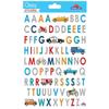 80 Stickers - Alphabet - Cars view 2
