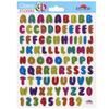 88 3D Stickers - Alphabet - Colored - Glitter view 2