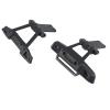 Front & Rear Bumper Assembly for HBX 16889 16889A 16890 16890A SG 1601 SG 1602 SG1601 SG1602 RC Car Parts Accessories ( Color : Black ) view 3