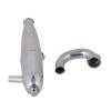 DYNWAVE Exhaust Tube 1/8 RC Car Replacement Part Accessory Truck Engine Parts for HPI for HSP RC Buggy Gas /28 Engine view 3
