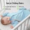 Toy Straps for Baby, 4 Pack Adjustable Stretchable Sippy Cup Straps, Sippy Bottles or Pacifier to Stroller, Highchair, Car Seat, Hanging Basket (4Pack, Blush/Sage x2) view 2