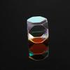 YONGERN Cross Dichroic Prisma Dice Octahedral Beam Combiner Optical Glass Decorative Cube Color Prism Crystal Prisme view 4