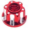 Alloy M4 RC RC Wheel Hex Nuts for 1/10 Crawler TRX4 TRX6 Axial SCX10 90046 AXI03007 Redcat D90 Slash 2WD MST Upgrades Part 8 Pcs/Set (Red) view 3