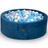 Fulton & Ivy Premium Baby and Toddler Ball Pit (35"x11.8") | Easy to Clean Memory Foam Ball Pit Made with Non-Toxic Materials | Durable Ball Pits for Toddlers 1-3 (Balls Not Included) view 1