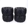 Greendhat 4PCS 125mm 1/10 Monster Truck Tire & Wheel Hex 12mm for Traxxas Tamiya Kyosho HPI HSP Savage XS TM Flux LRP ( Color view 3