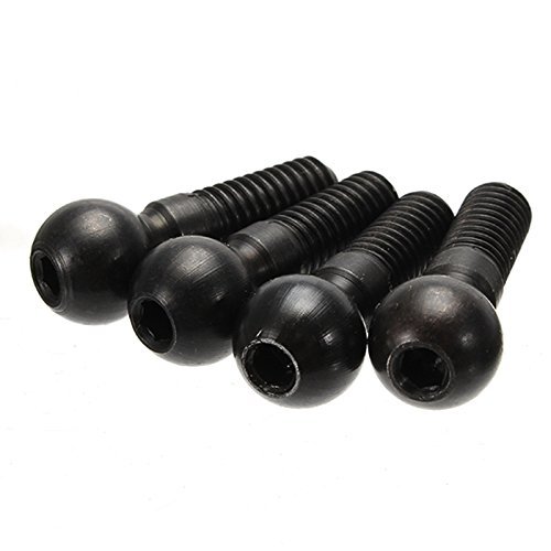Greendhat 4 Pcs Ball Head Screw 8X22mm EA1068 for JLB Racing Cheetah 1/10 Brushless RC Car Parts Accessories ( Color
