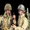 1/6 Scale Male Head Sculpt, European Male Soldier Expression Head Carved for 12inch Action Figure Body Doll Collection (Open Mouth Ver) view 2