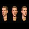 1/6 Scale Male Head Sculpt, European Male Soldier Expression Head Carved for 12inch Action Figure Body Doll Collection (Angry Ver) view 4