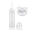 Adult Bottle with Big Sized Pacifier Set 8 oz (White) view 1