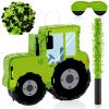 Lewtemi Tractor Piatas for Birthday Party Excavator Piata with Stick, Blindfold, Confetti for Adults Birthday Baby Shower Party Supplies view 1