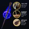 Handicraftviet Skull Wand - Handcrafted Real Wood Grain, Wizard Magic Wand for Adults Kids to a Magical Adventure, 15In Great Gift for Halloween view 4