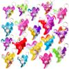 20 Packs Bulk Halloween Ghost Fidget Mini Pop for Kids Party Favors and Classroom Students Gifts view 1