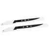 325mm Carbon Main Blades White Star Painted for RC Model Helicopter Aircraft Upgrade Hobby Parts view 2