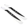 325mm Carbon Main Blades White Star Painted for RC Model Helicopter Aircraft Upgrade Hobby Parts view 4