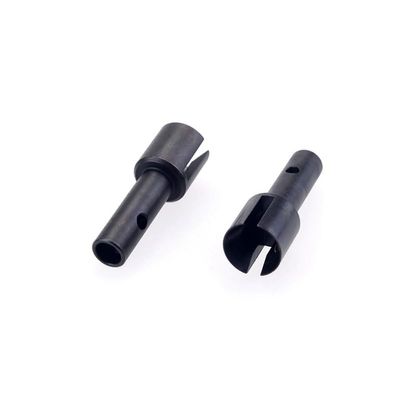 2Pcs Metal Rear Wheel Axle Cup 8537 for ZD Racing DBX-07 DBX07 EX-07 EX07 1/7 RC Car Upgrade Parts Spare Accessories ( Color : Black )