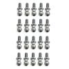20Pcs Metal M3 Hex Ball Head Screws for Tamiya TT-01 TT-02 Sakura D4 D5 1/10 RC Drift Car Spare Parts Universal (Color : Gray) view 1