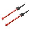 BAIJAC 4Pcs Metal Universal Drive Shaft CVD (64mm) for Tamiya TT02B TT-02B DT02 DT03 DF02 RC Car Upgrade Parts Accessories ( Color : Khaki ) view 2