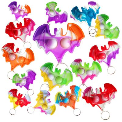 20 Packs Bulk Halloween Bats Fidget Mini Pop for Adult Kids Party Favors and Classroom Students Gifts