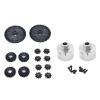 BAIJAC Steel Diff Gear Differential Gears and Metal Differential Shell for Wltoys 104001 1/10 RC Car Upgrade Parts Accessories ( Color : As Shown ) view 1